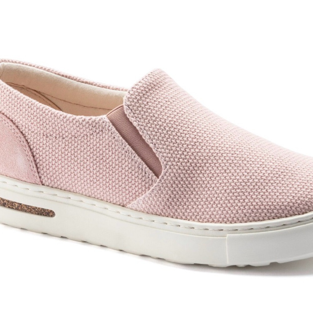 NIB BIRKENSTOCK OSWEGO Slip-On Knit Sneaker in Blush Pink SO Cute NEW!!! 🆕 - Picture 3 of 7